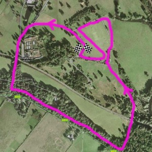 shugborough relays course map